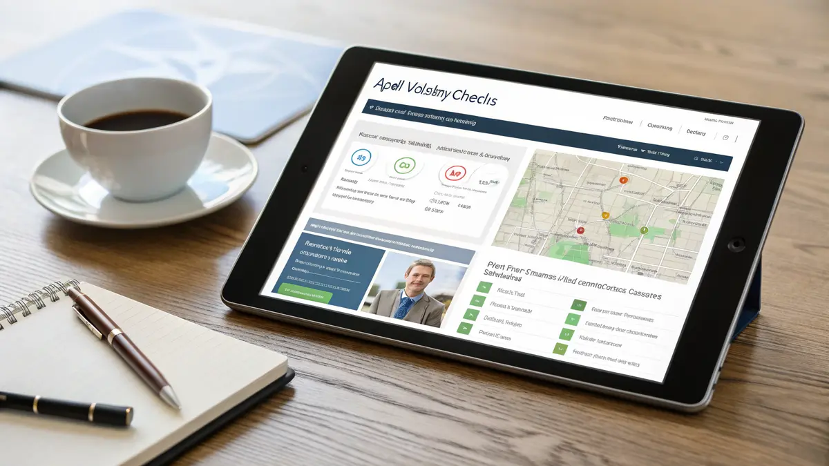 Business owner reviewing digital visibility for small business across Google and social platforms