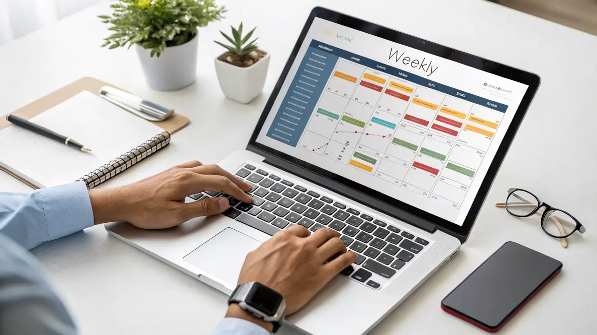 Comparison of manual agency workflow and automated multi-platform social media system