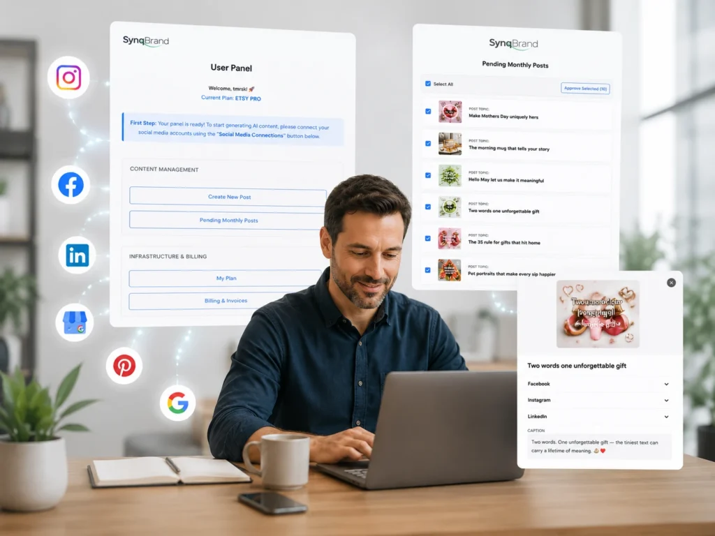 synqbrand marketing on autopilot