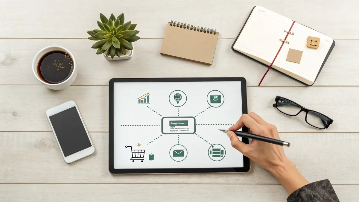 Small business owner reviewing a September marketing visibility checklist for Q4 readiness